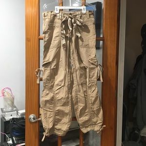 Vintage Beige Abercrombie Cargo Pants